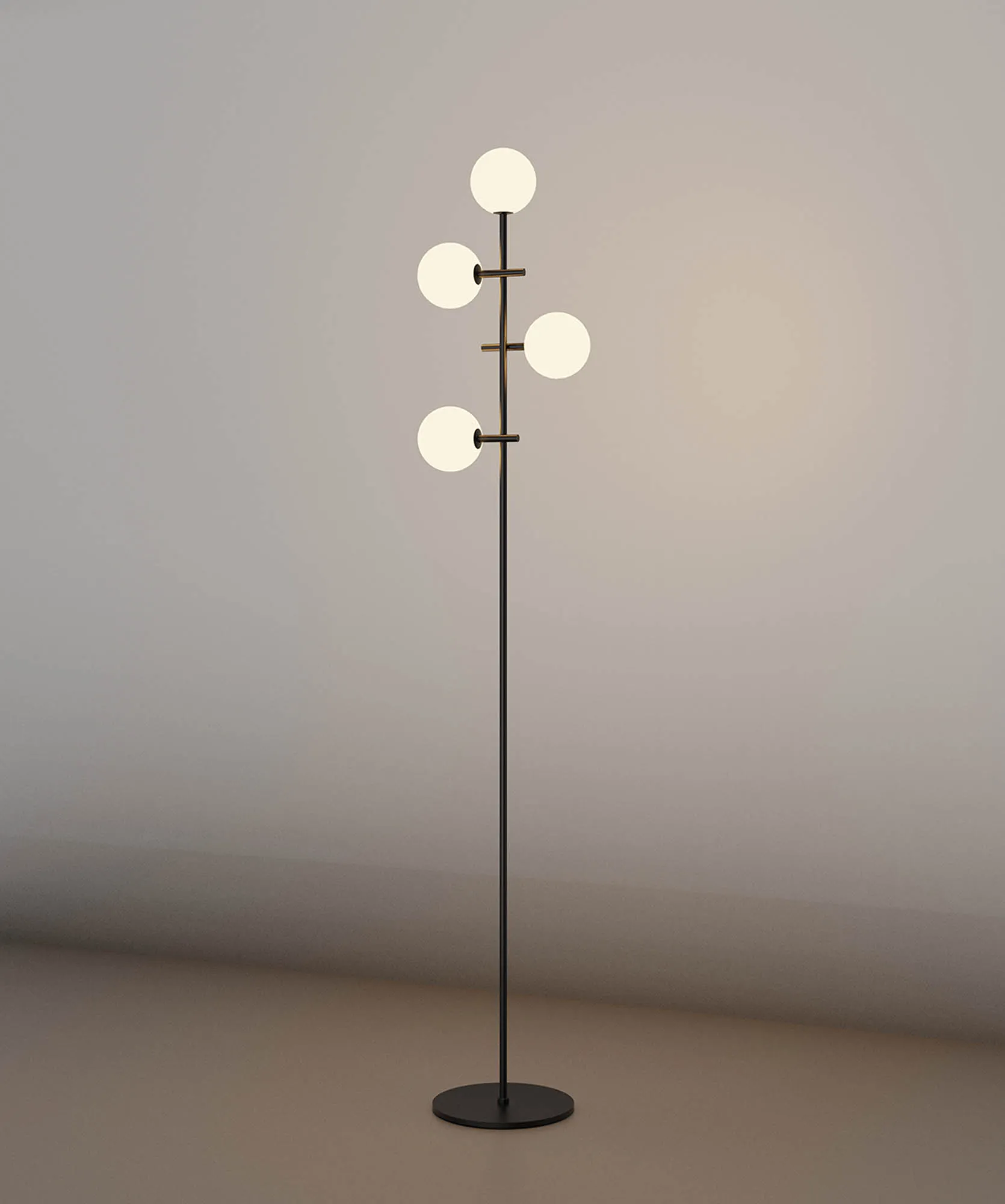 Cellar 4000K Floor Lamps Mantra Multi Head Floor Lamps